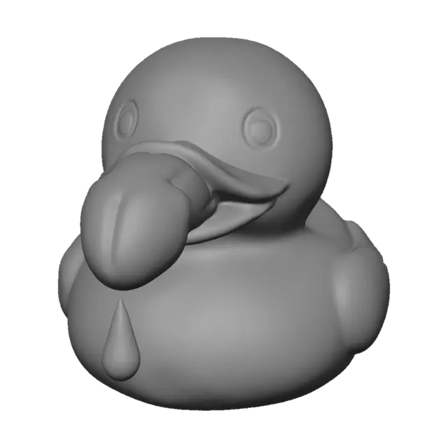 3D model for Bubble Bath Rubber Duck