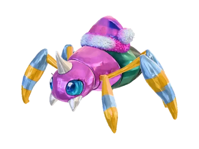 Bubbly Arachnid, #Christmas2025# 3D model, vytvořený pomocí AI