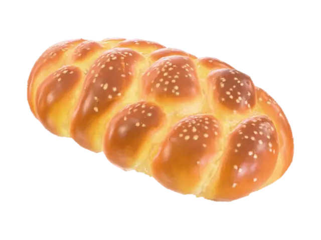 Bread Delight - Baking 3D model, vytvořený pomocí AI
