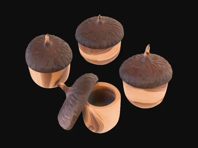 3D model for Acorn Keepsakes