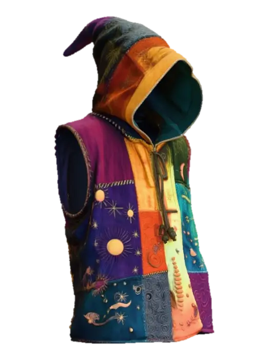 3D model for Mystic Patchwork Cloak