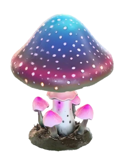 Enchanted Glow - Atmospheric 3D model, vytvořený pomocí AI