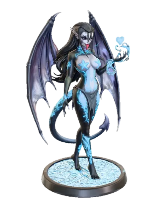 Orcana Mystic Charm 3D model, vytvořený pomocí AI