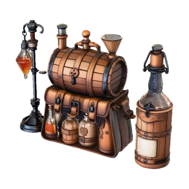 3D model for Alchemist's Workshop
