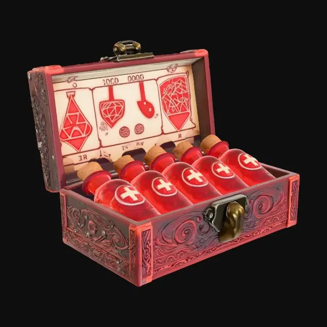 3D model for Potion Chest