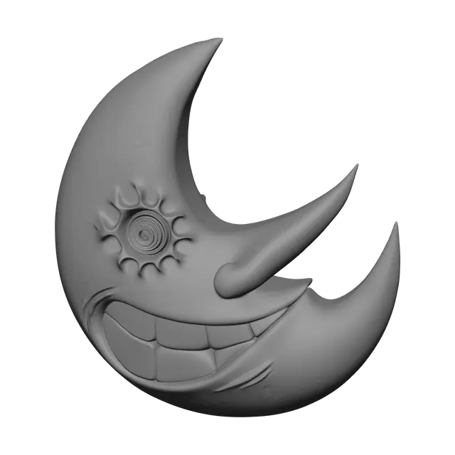 3D model for Realistic Soul Eater Moon