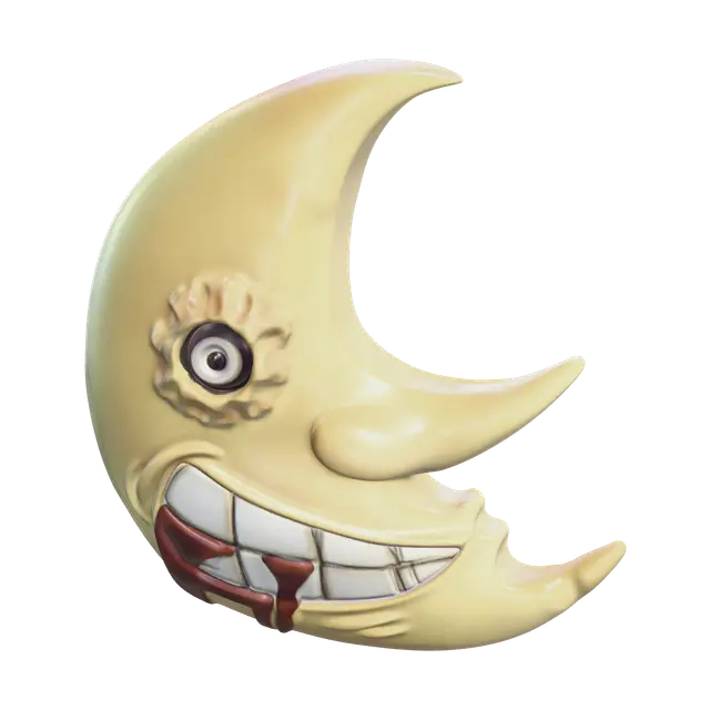 3D model for Fantasy Soul Eater Moon