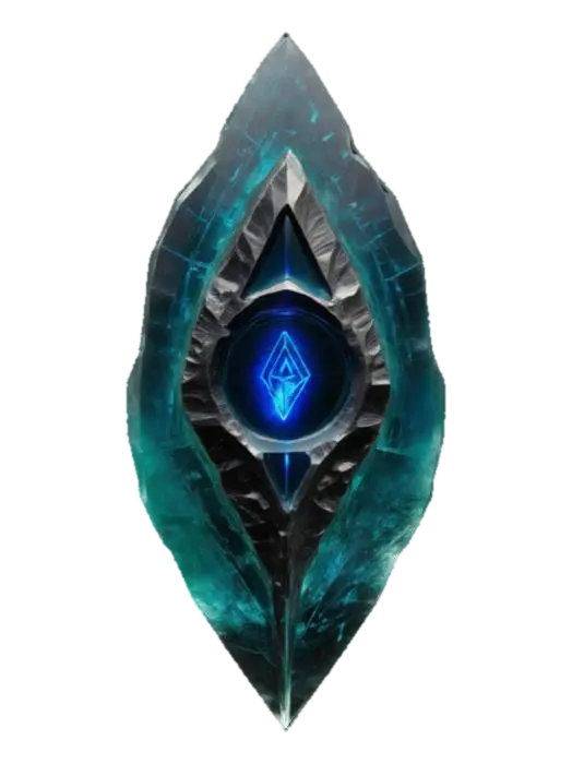 Chrono Nexus Core Fragment. A shard of obsidian carved with primitive markings.… का AI द्वारा बनाया गया 3D मॉडल