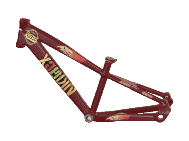 3D model for Vikinga Blue BMX Frame