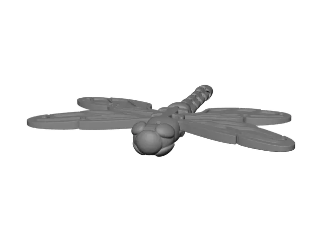 3D model for Pastel Dragonfly Toy