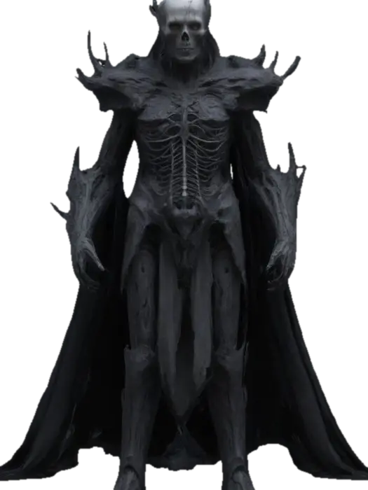 fyzical visualization of humanoid lord of fallen, dark dream style - Highly 3D model, vytvořený pomocí AI