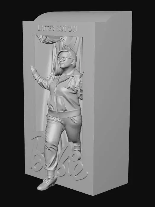3D model for Barbie Limited Edition Photo Booth