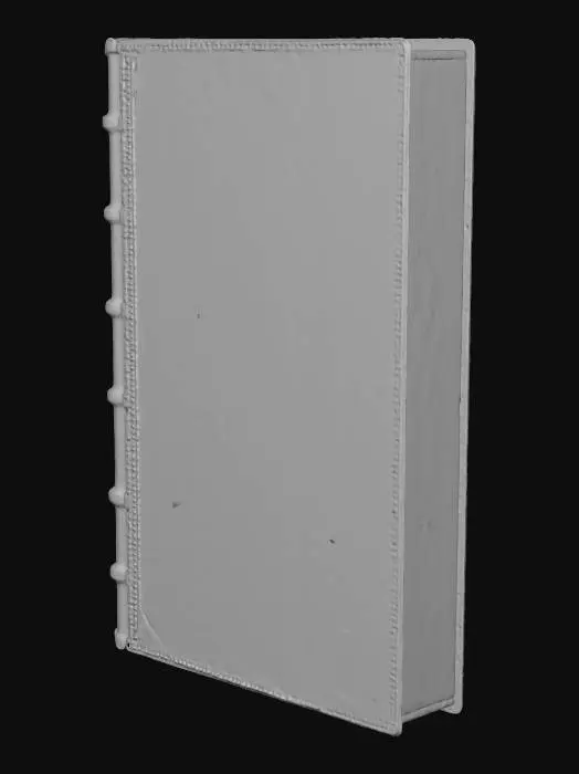 3D model for Leather-bound Book