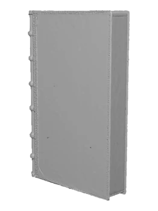 3D model for Leather-bound Book