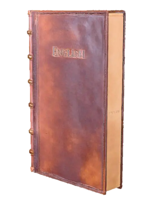 3D model for Leather-bound Book