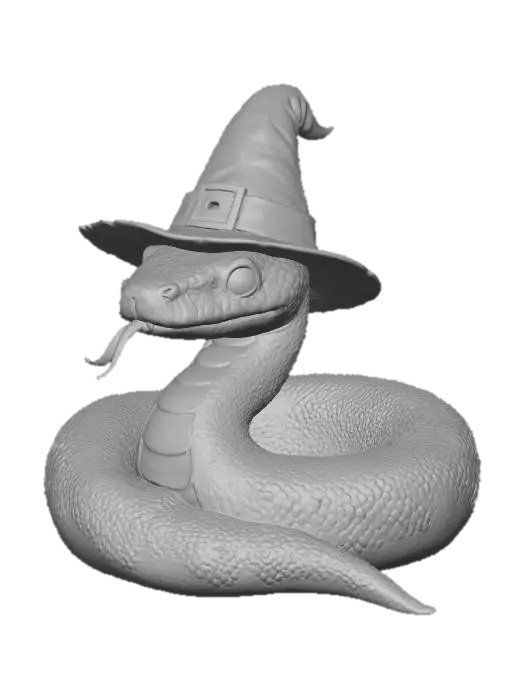 3D model for Enchanted Serpent, #Halloween2025#