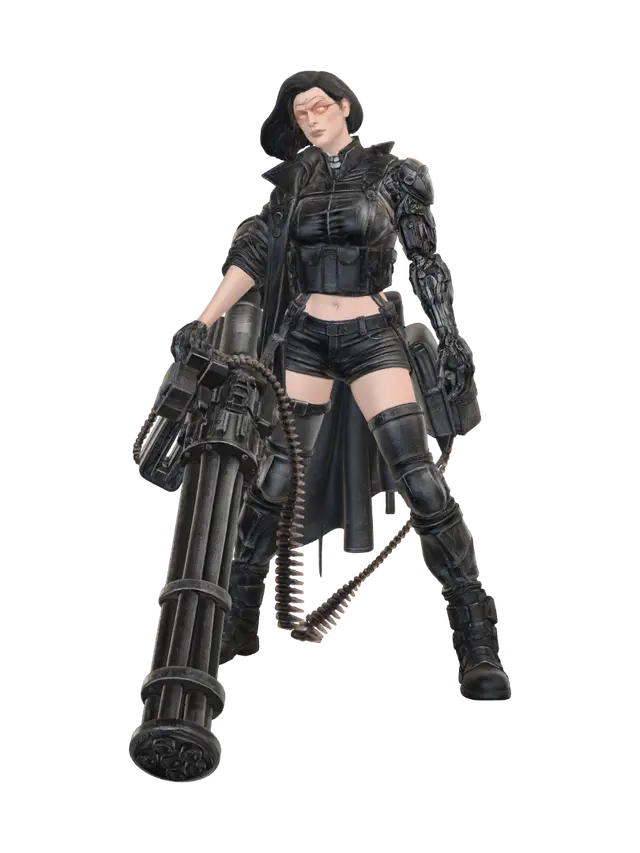 3D model for Neon Rain Warrior