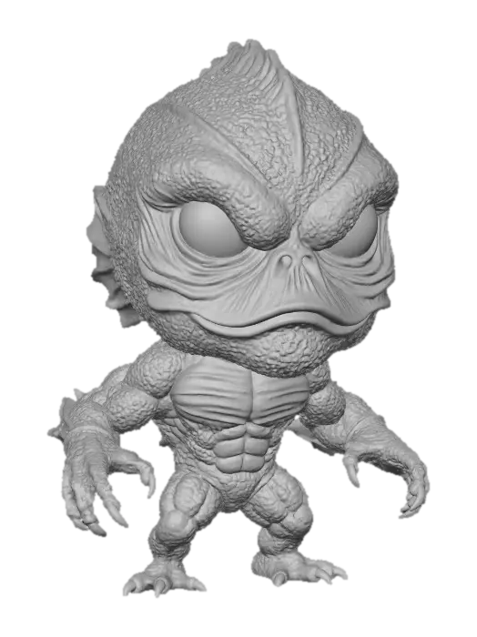 3D model for creature from the black lagoon