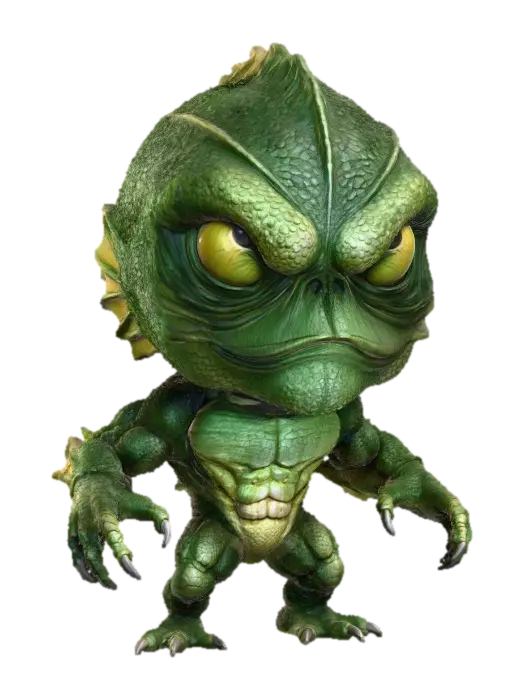 3D model for creature from the black lagoon