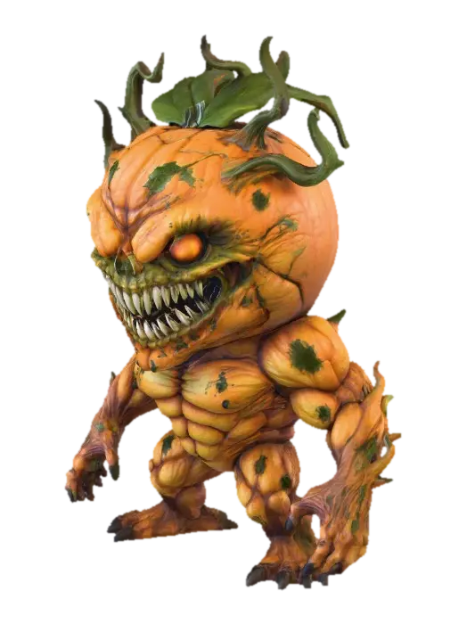 3D model for Peach Fiend, #Halloween2025#
