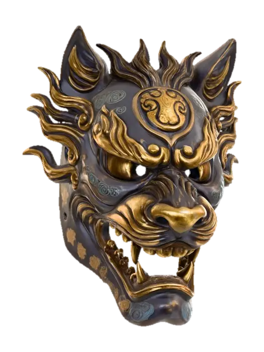 3D model for Fierce Spirit Mask