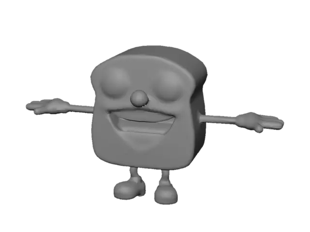 3D model for Happy Hot Dog
