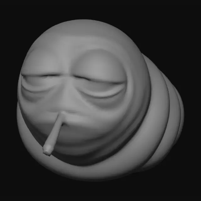 3D model for Sleepy Smokeworm