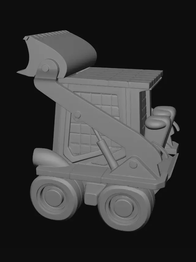 3D model for Cheerful Dump Truck