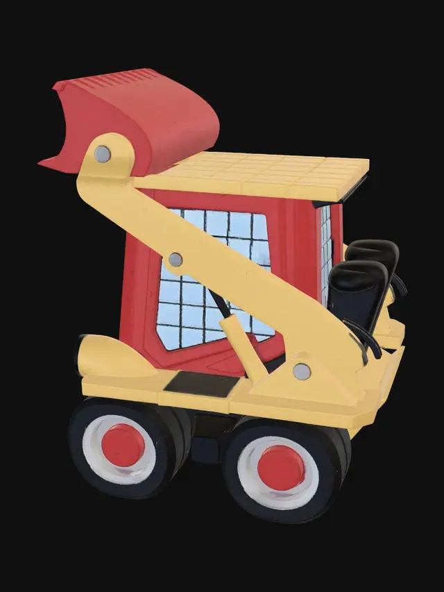 3D model for Cheerful Dump Truck