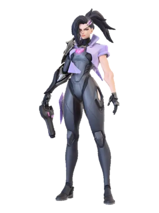3D-модель Cybernetic Warrior - Engineer, сгенерированная ИИ