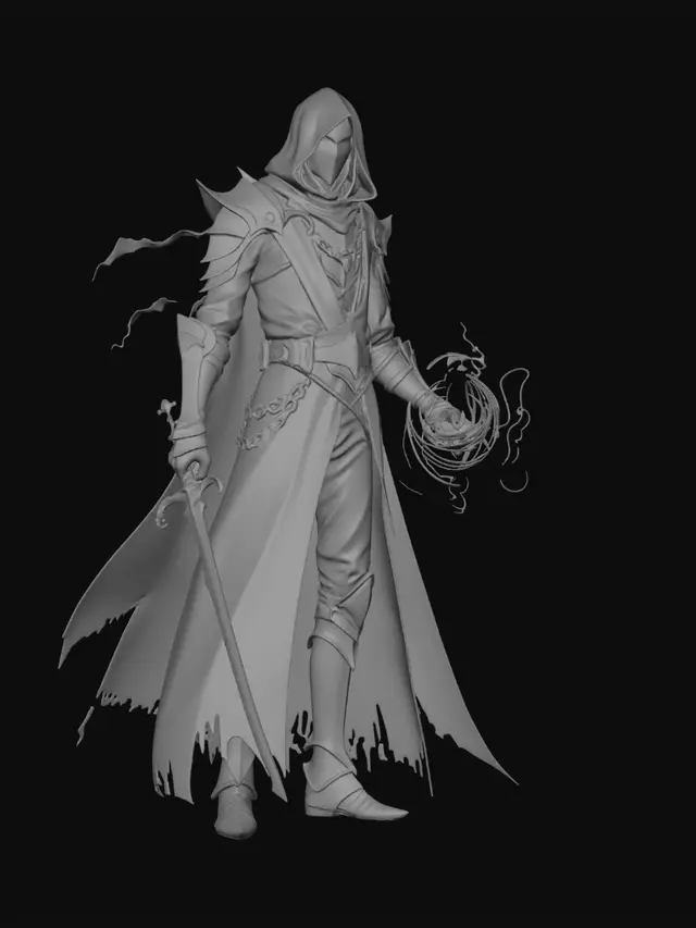 3D model for Harbinger of Shadows