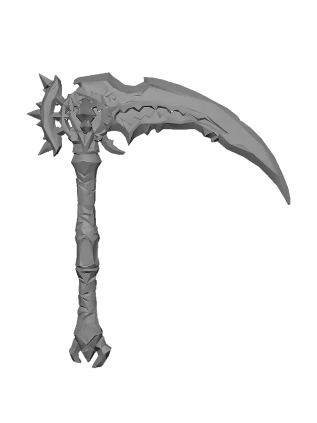 3D model for Azurevein Scythe