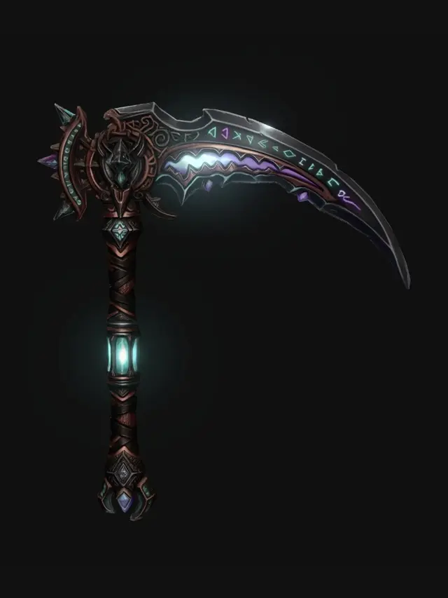 3D model for Azurevein Scythe