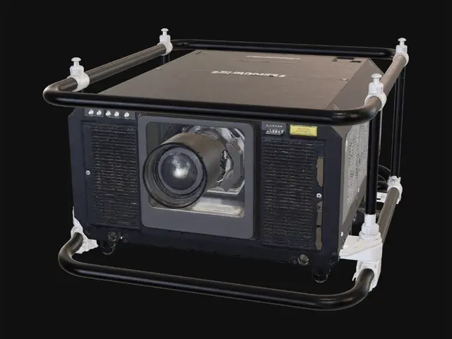 3D model for Portable cinema projector with protective frame