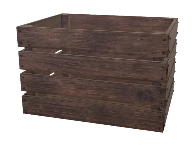 3D model for Rustic Wooden Crate Stack