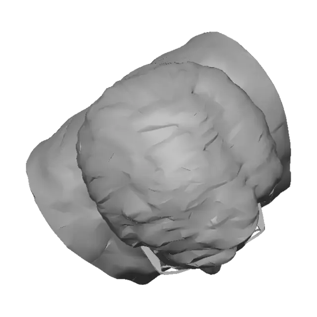 3D model for Teal Room Portrait
