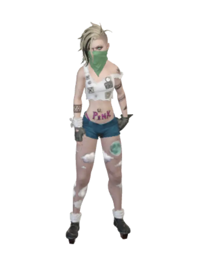 3D model for Pink Punk