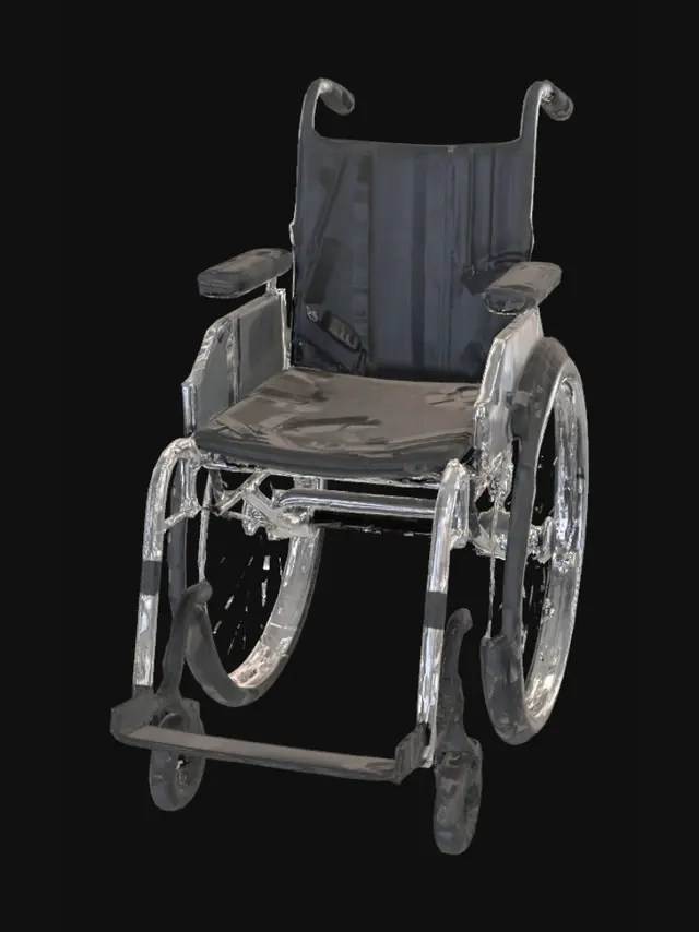 3D model for Silla de ruedas realista