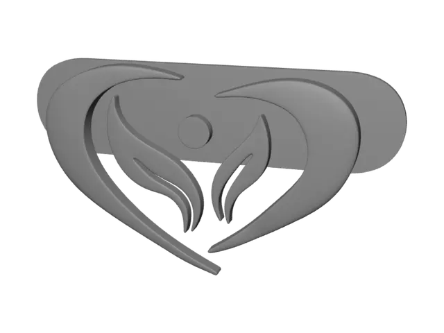 3D model for Golden Heart