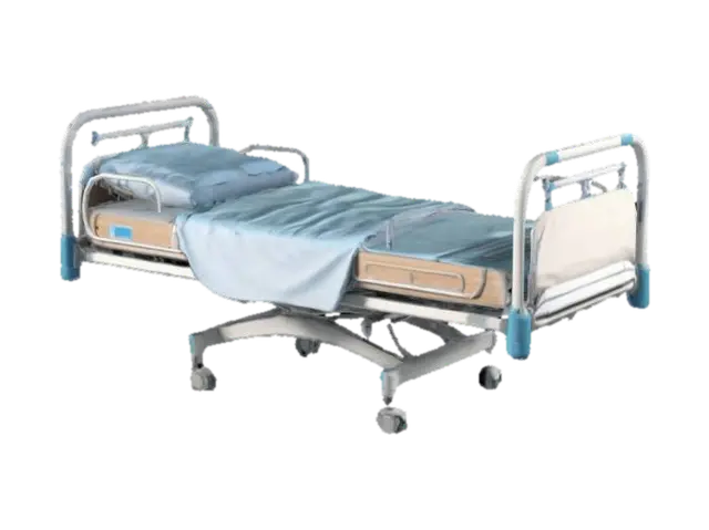 hospital bed, hyper detailed, 4K, ultra realistic - Healthcare 3D model, vytvořený pomocí AI