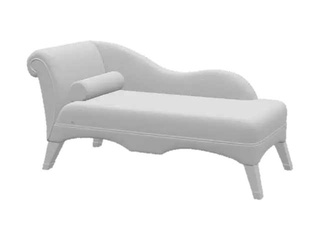 3D model for Leopard Lounger