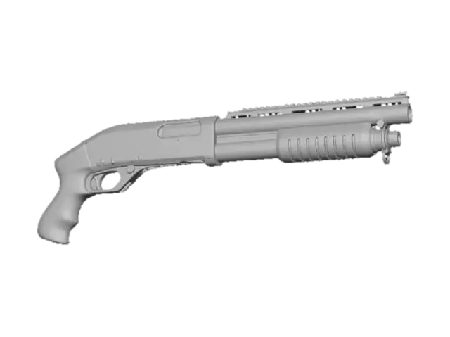 3D model for Shotgun Silhouette