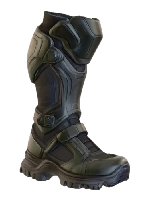 3D model for Futuristic Battle Boot