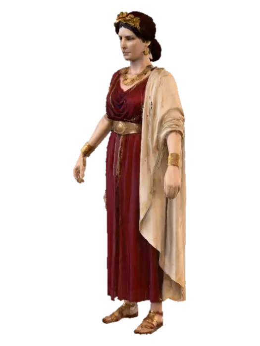 Roman Elegance - Column 3D model, vytvořený pomocí AI
