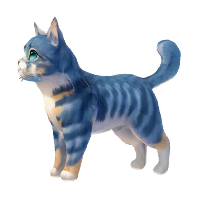 Azure Whisker - Ghibli 3D model, vytvořený pomocí AI