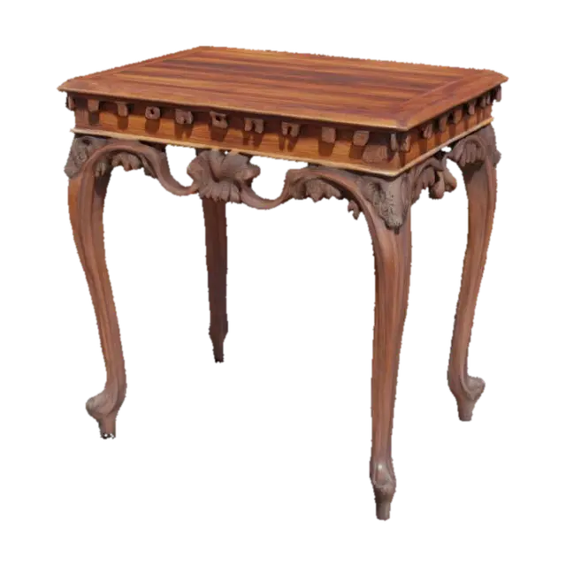 Elegant Carved Table - Household 3D model, AI generated