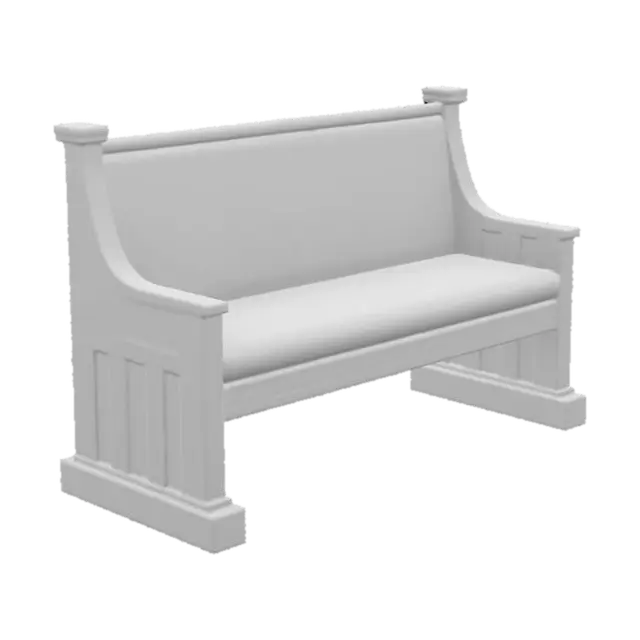 3D model for Church Pew