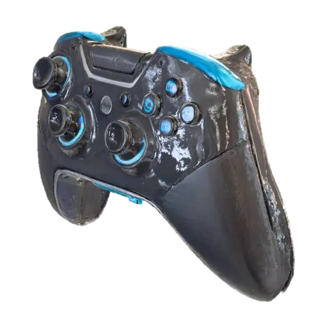 Gaming Vibes - Joystick 3D model, vytvořený pomocí AI