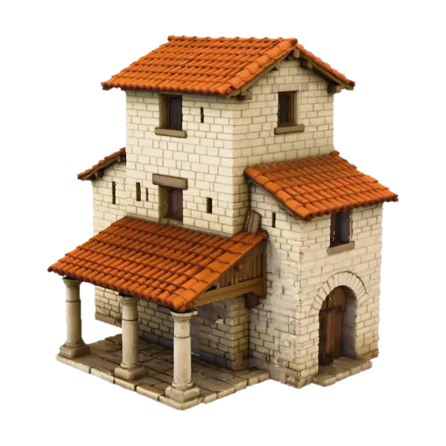 Medieval Stone House - Historical का AI द्वारा बनाया गया 3D मॉडल