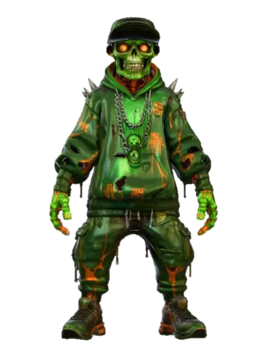 3D model for Undead Urban Raider, #Halloween2025#